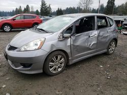 Salvage trucks for sale at Graham, WA auction: 2010 Honda FIT Sport