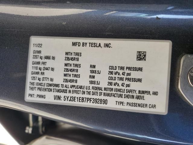 2023 Tesla Model 3