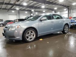 Salvage cars for sale at Ham Lake, MN auction: 2009 Chevrolet Malibu 1LT