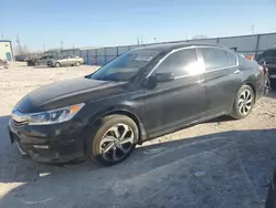 Salvage cars for sale from Copart Haslet, TX: 2017 Honda Accord EX