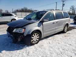 Salvage cars for sale from Copart Cleveland: 2014 Chrysler Town & Country Touring