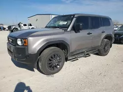 Salvage cars for sale at Grand Prairie, TX auction: 2024 Toyota Land Cruiser Base