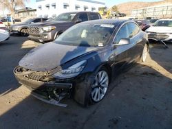 Salvage cars for sale at Albuquerque, NM auction: 2019 Tesla Model 3