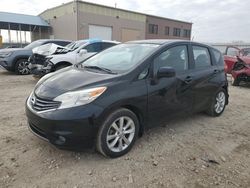 Salvage cars for sale at Kansas City, KS auction: 2014 Nissan Versa Note S