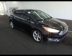 Ford Focus Titanium salvage cars for sale: 2016 Ford Focus Titanium