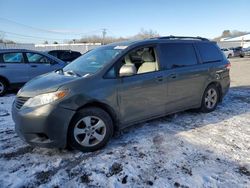 Salvage cars for sale at Albany, NY auction: 2012 Toyota Sienna LE