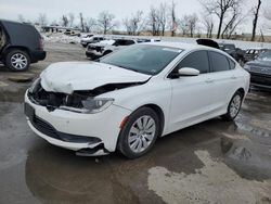 Salvage Cars with No Bids Yet For Sale at auction: 2015 Chrysler 200 LX