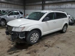 Salvage cars for sale at Des Moines, IA auction: 2018 Dodge Journey SE