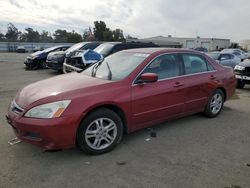 Honda Accord ex Vehiculos salvage en venta: 2007 Honda Accord EX