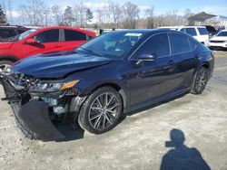 Salvage cars for sale at Spartanburg, SC auction: 2021 Toyota Camry SE