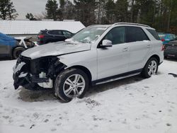 Salvage cars for sale from Copart West Warren, MA: 2014 Mercedes-Benz ML 350 4matic