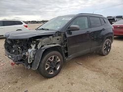 Salvage cars for sale at San Antonio, TX auction: 2018 Jeep Compass Trailhawk