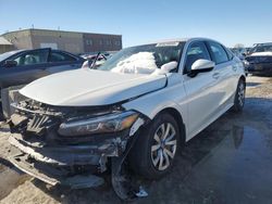 Salvage cars for sale at Kansas City, KS auction: 2022 Honda Civic LX