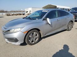 Salvage cars for sale at Fresno, CA auction: 2016 Honda Civic LX