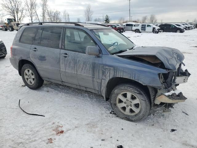 2002 Toyota Highlander Limited