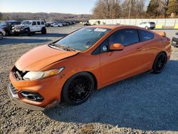 Salvage cars for sale at Concord, NC auction: 2015 Honda Civic SI