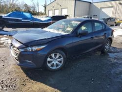 Salvage cars for sale at Savannah, GA auction: 2017 Mazda 3 Sport