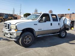 Salvage cars for sale at Wilmington, CA auction: 2002 Ford F350 SRW Super Duty