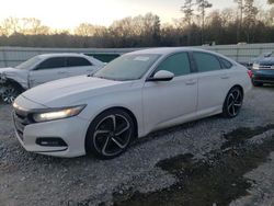 Honda salvage cars for sale: 2018 Honda Accord Sport