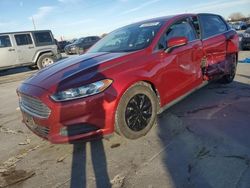 Salvage cars for sale at Grand Prairie, TX auction: 2013 Ford Fusion S