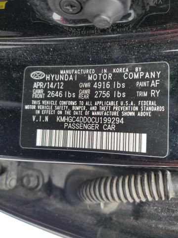 2012 Hyundai Genesis 3.8L