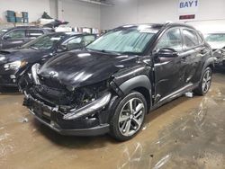 Salvage cars for sale from Copart Elgin, IL: 2020 Hyundai Kona Ultimate