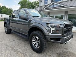 Salvage cars for sale at North Billerica, MA auction: 2018 Ford F150 Raptor