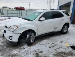 Salvage cars for sale at Chicago Heights, IL auction: 2012 Chevrolet Equinox LT