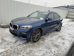 BMW x4 salvage cars for sale: 2019 BMW X4 XDRIVE30I