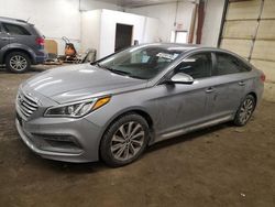 Salvage cars for sale at Ham Lake, MN auction: 2016 Hyundai Sonata Sport