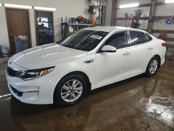 Salvage cars for sale at Pekin, IL auction: 2016 KIA Optima LX