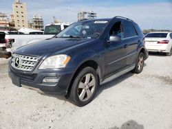 Salvage cars for sale at New Orleans, LA auction: 2011 Mercedes-Benz ML 350 4matic