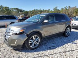 Salvage cars for sale at Houston, TX auction: 2013 Ford Edge Limited