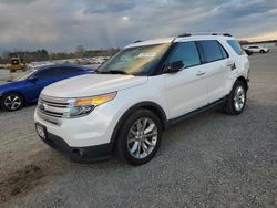 Salvage cars for sale at Lumberton, NC auction: 2014 Ford Explorer XLT