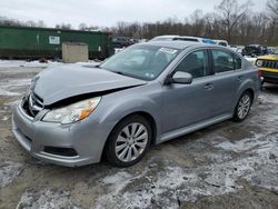 Salvage cars for sale at Ellwood City, PA auction: 2011 Subaru Legacy 2.5I Limited