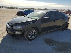 Honda salvage cars for sale: 2017 Honda Civic LX