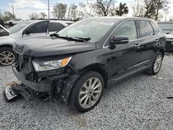 2018 Ford Edge Titanium en venta en Riverview, FL