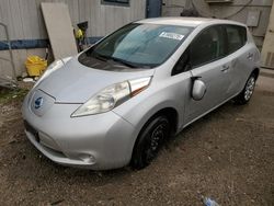 Salvage cars for sale from Copart Los Angeles, CA: 2013 Nissan Leaf S