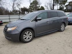 Salvage cars for sale at Hampton, VA auction: 2016 Honda Odyssey EXL