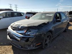 Salvage cars for sale at Elgin, IL auction: 2010 Ford Fusion SE