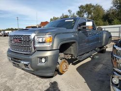 Salvage cars for sale at Jacksonville, FL auction: 2018 GMC Sierra K3500 Denali