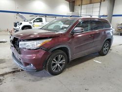 Vehiculos salvage en venta de Copart Sandston, VA: 2016 Toyota Highlander XLE