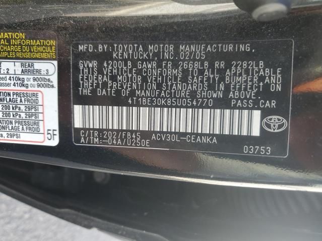 2005 Toyota Camry LE