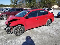 Salvage cars for sale at Fairburn, GA auction: 2018 Nissan Sentra S