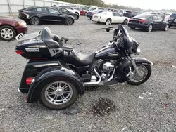 Salvage motorcycles for sale at Riverview, FL auction: 2015 Harley-Davidson Flhtcutg TRI Glide Ultra