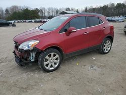 Salvage cars for sale from Copart Charles City, VA: 2015 Buick Encore Premium