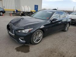 Salvage cars for sale from Copart Tucson, AZ: 2018 Infiniti Q50 Luxe