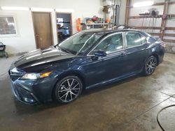 Salvage cars for sale at Pekin, IL auction: 2021 Toyota Camry SE