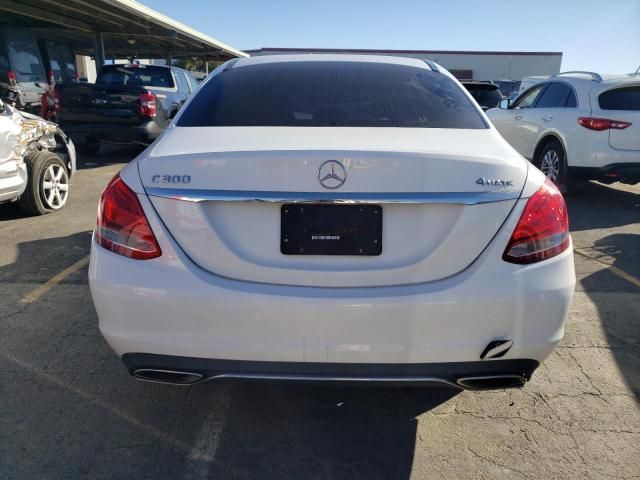 2015 Mercedes-Benz C 300 4matic