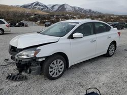 Salvage cars for sale from Copart Reno, NV: 2018 Nissan Sentra S